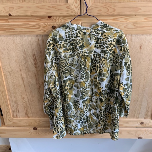 Alfred Dunner NWT “call of the wild” printed button front shirt size 20W - Picture 4 of 4